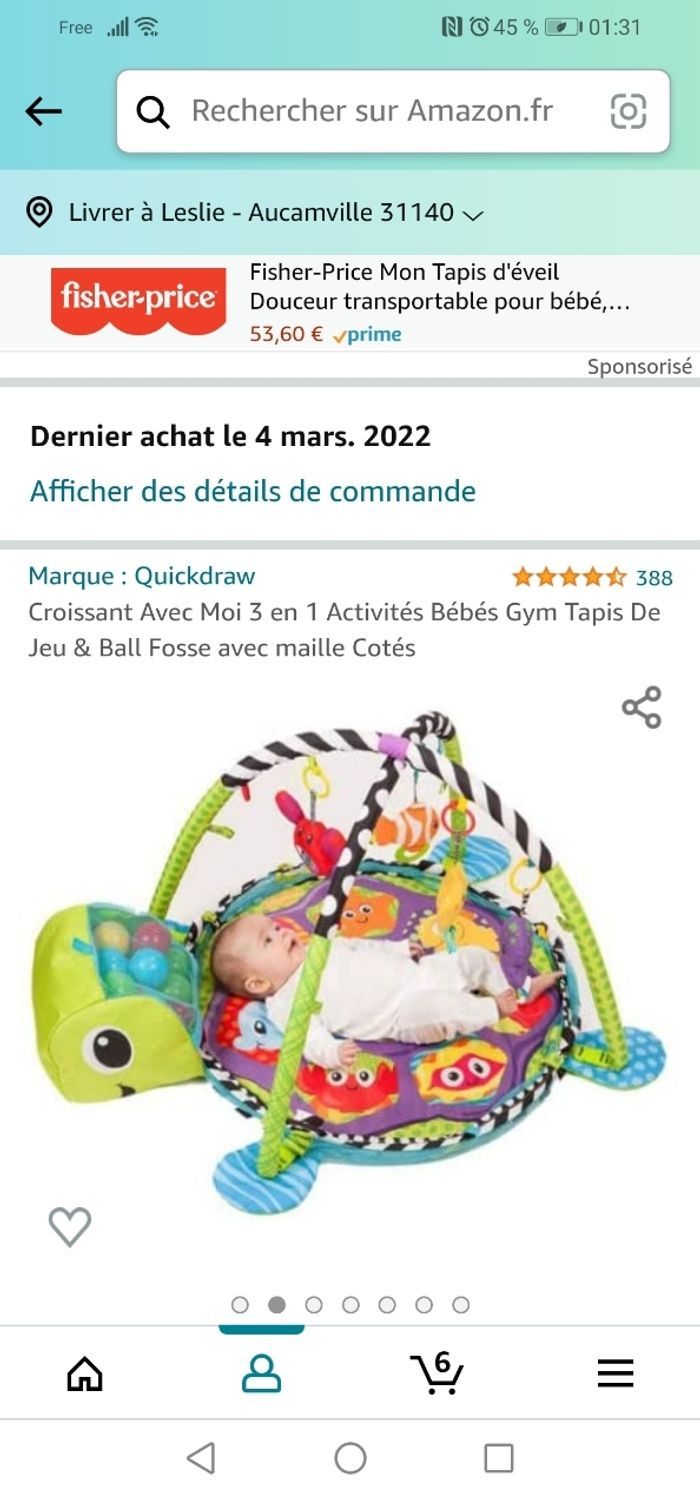 Tapis d'éveil - photo numéro 2