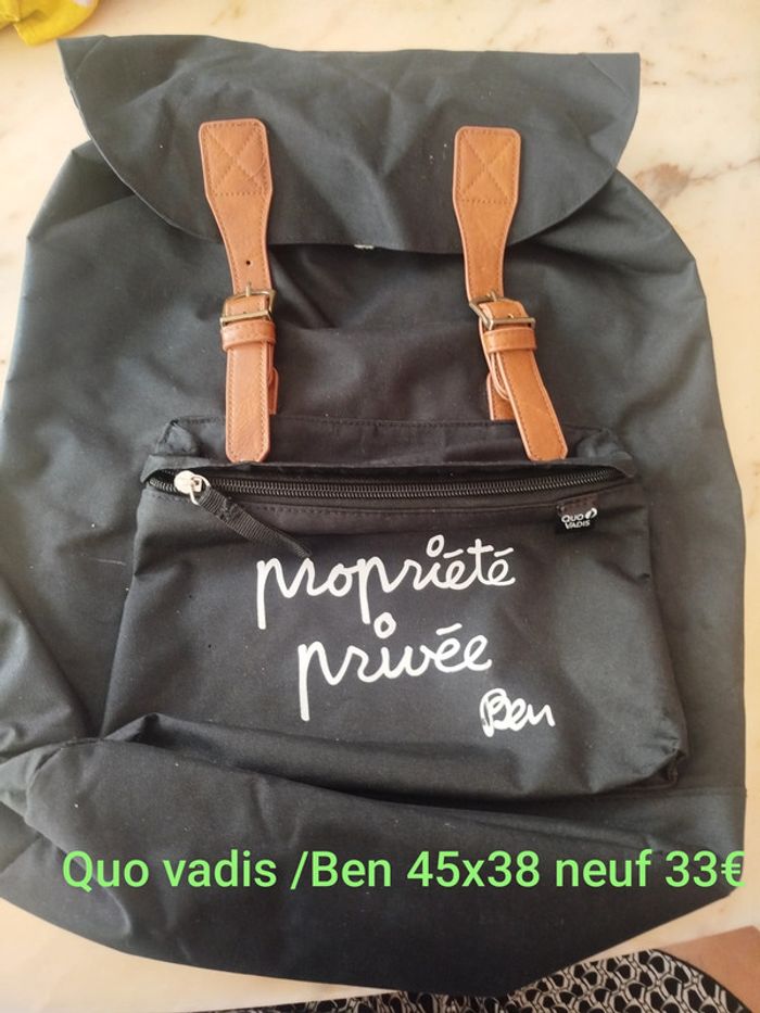 Sac à dos neuf Quo Vadis /Ben MIXTE
