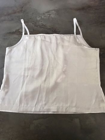 Caraco gris satiné marque Un Deux Trois taille 44