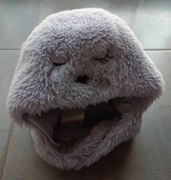 Ensemble bonnet chapka et écharpe bébé fille en 18-24 mois - photo numéro 9