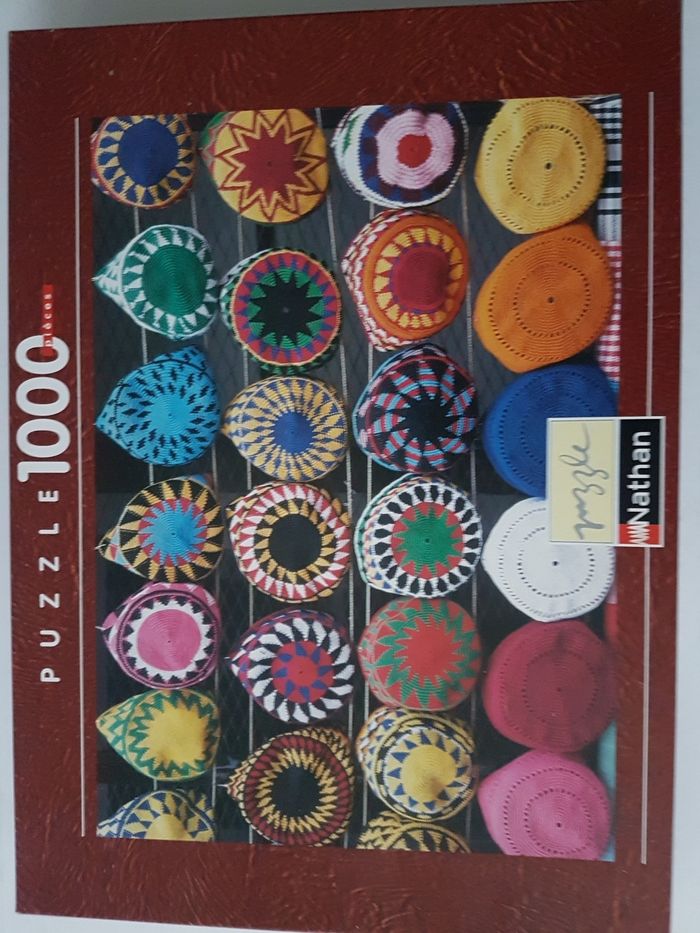 Puzzle 1000p bonnets égyptiens