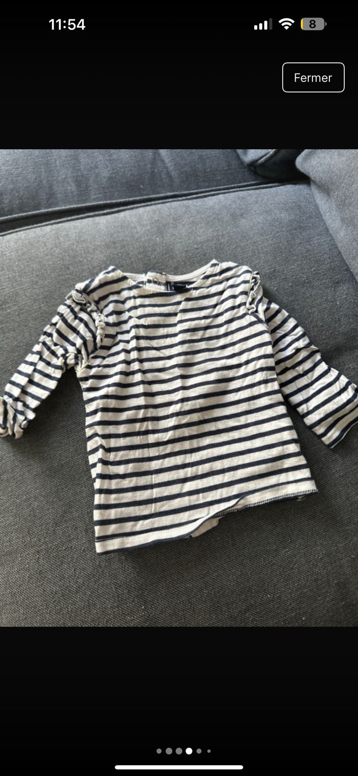 Lots de vêtements filles 6 mois - photo numéro 4