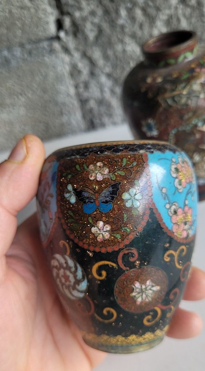 Petit vase en émaux - photo numéro 8