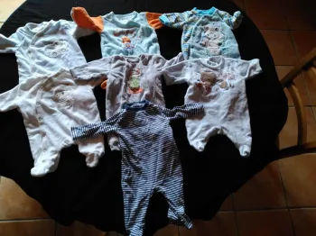 Lot de 7 Pyjamas Garçon Naissance