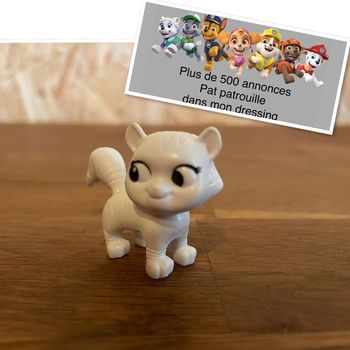 Idée Cadeau 🎁 Figurine Chat blanc de la Pat Patrouille