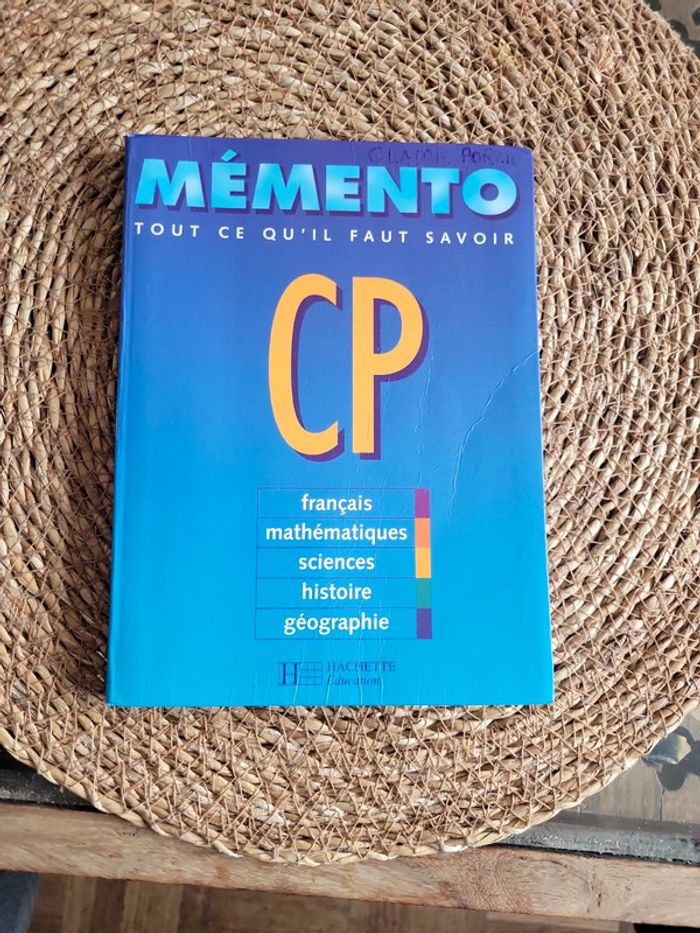 Mémemto CP. Édition Hachette - photo numéro 9