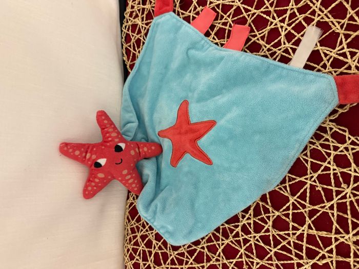 peluche étoile de mer rouge Flying Tiger de Zebra - photo numéro 2