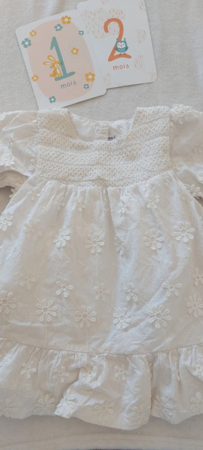 Ensemble bébé fille robe 12 mois - photo numéro 3