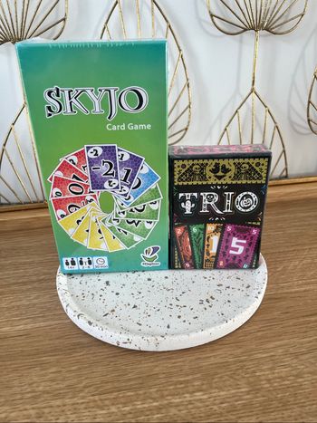 Skyjo et Trio ! jeux de cartes neuf