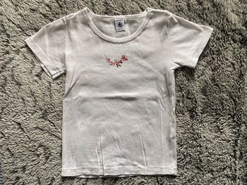 Teeshirt blanc Petit Bateau - 6 ans