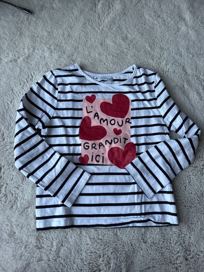 TEE shirt manche longue lot de 8- fille -6 ans - très bon état - photo numéro 14