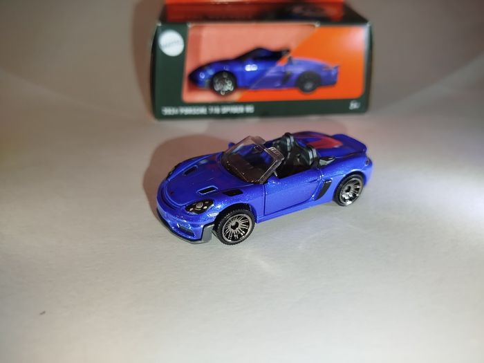 Matchbox 2024 Porsche 718 Spider RS Moving parts 2025 - photo numéro 2