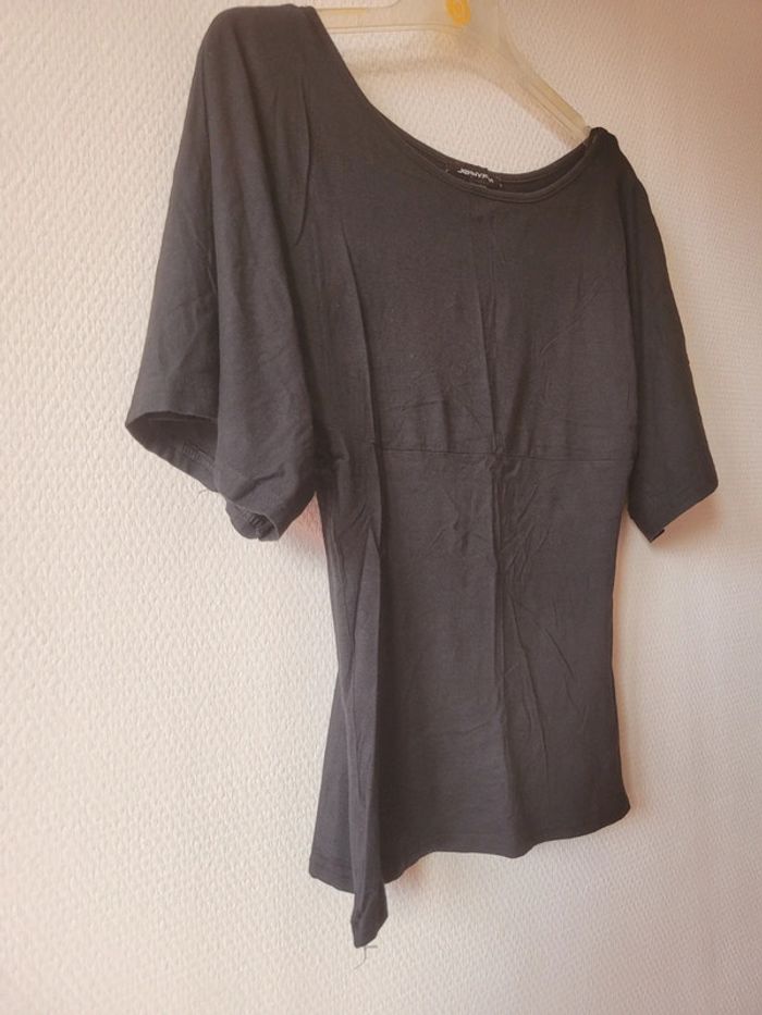 T-shirt noir taille L - photo numéro 6