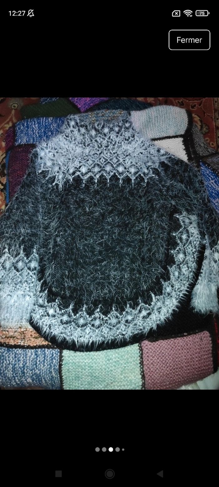 Très beau pull poncho e16 - photo numéro 6