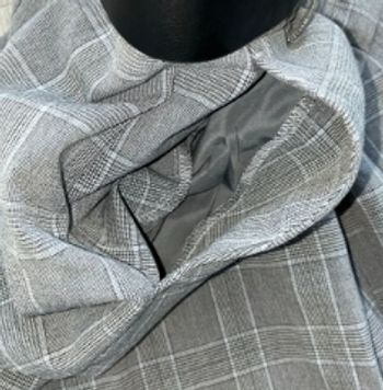 Pantalon gris Bershka avec2