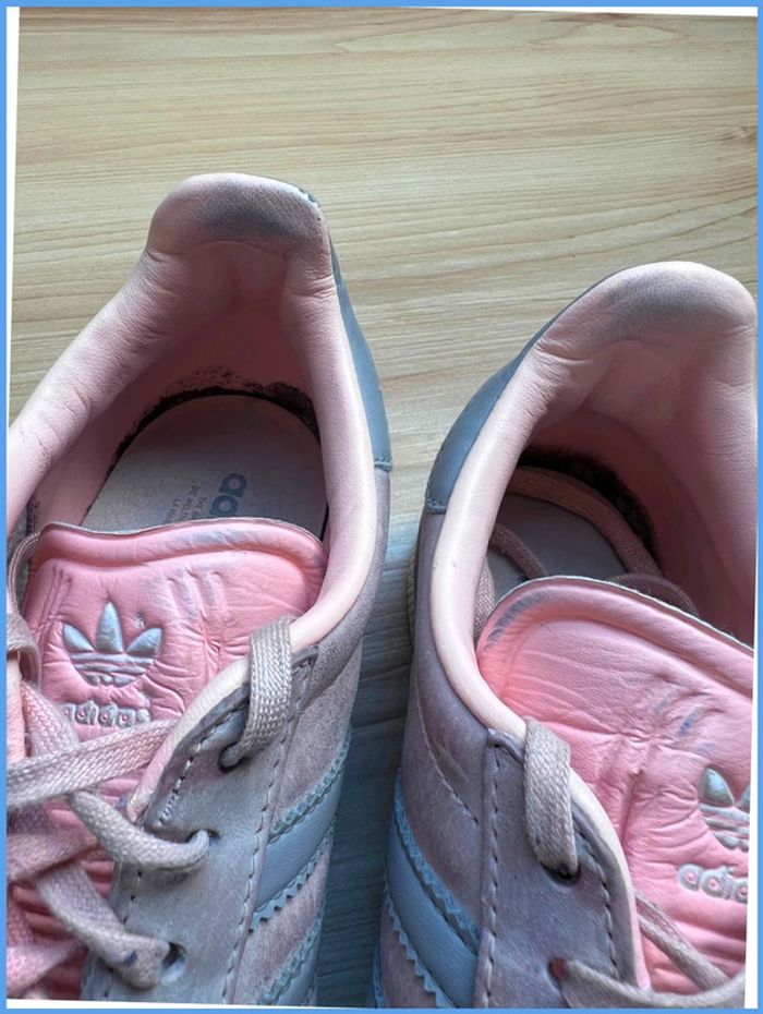 Adidas Gazelle Rose Suède – Pointure 37 1/3 Femme - photo numéro 9