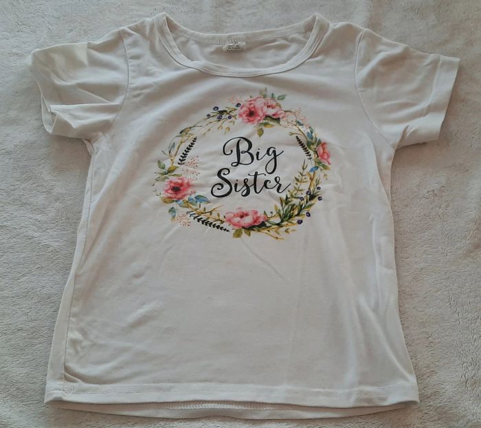 Haut Big Sister 4/5 ans