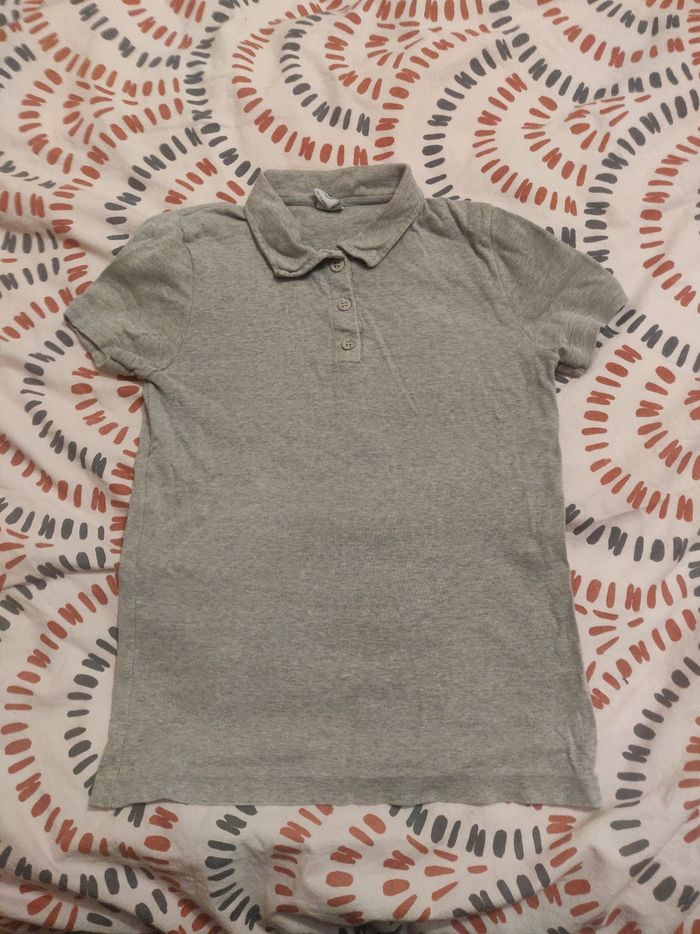 Polo manches courtes petit bateau 10/12 ans