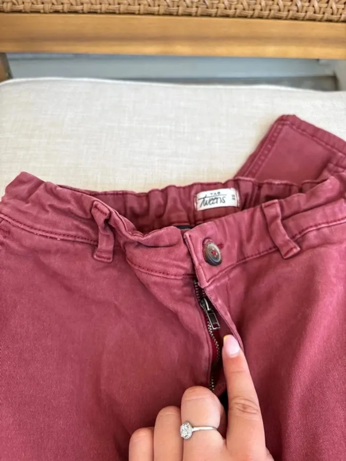 Chino rouge bordeaux - photo numéro 6