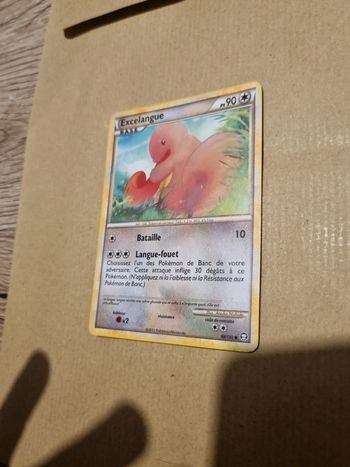 Carte pokémon excelangue 66/102 année 2011 Nintendo