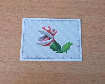 Carte Panini officielle de la collection Super Mario