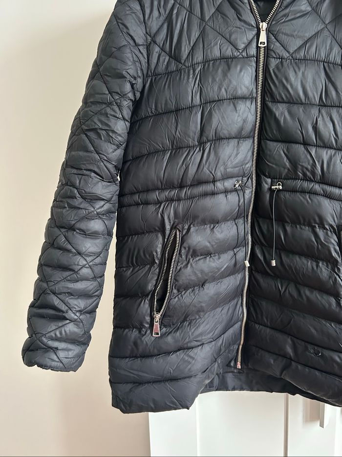 Parka / Doudoune noire unie Best Mountain Taille L - photo numéro 2