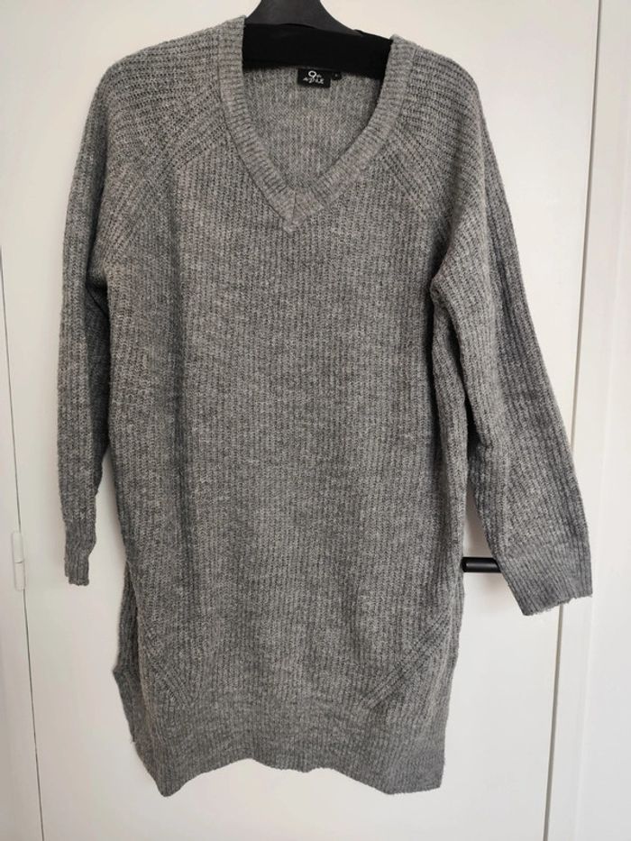 Robe pull grosse maille