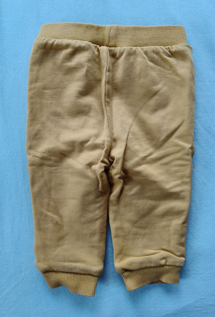 Pantalon chaud fille Orchestra jaune moutarde 67 cm - photo numéro 2