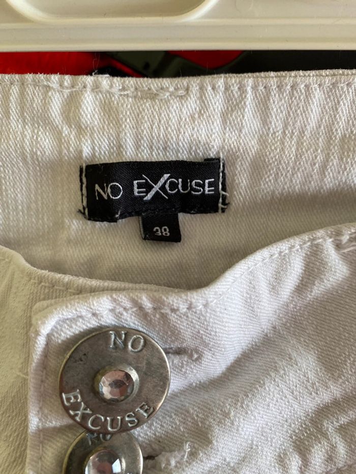 Pantalon jeans No Excuse Taille 38 - photo numéro 3
