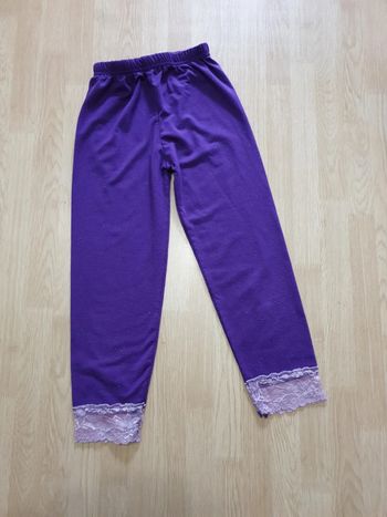 Leggin violet 6 ans