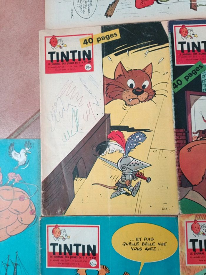 Tintin hebdomadaires - photo numéro 2