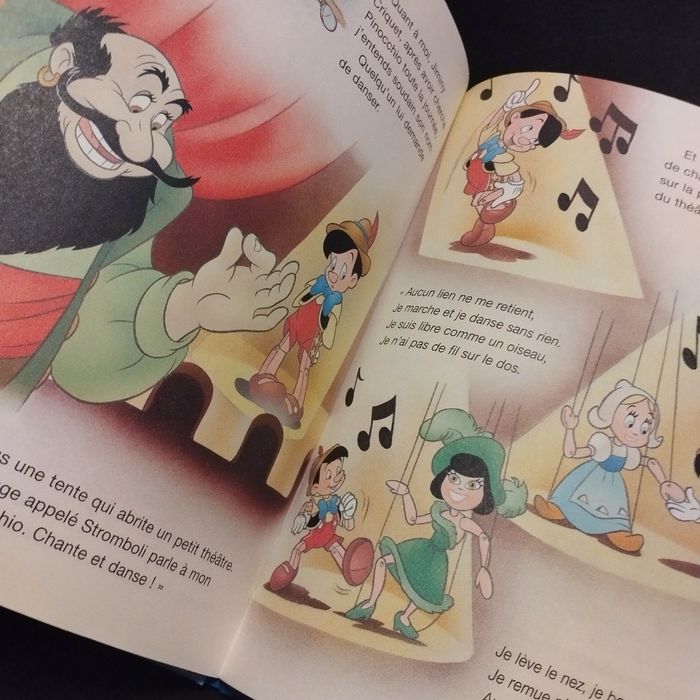 Livre enfant Disney Club du livre Pinocchio - photo numéro 4