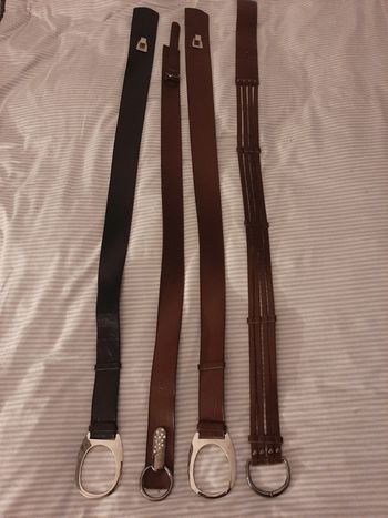 Lot de 4 ceintures