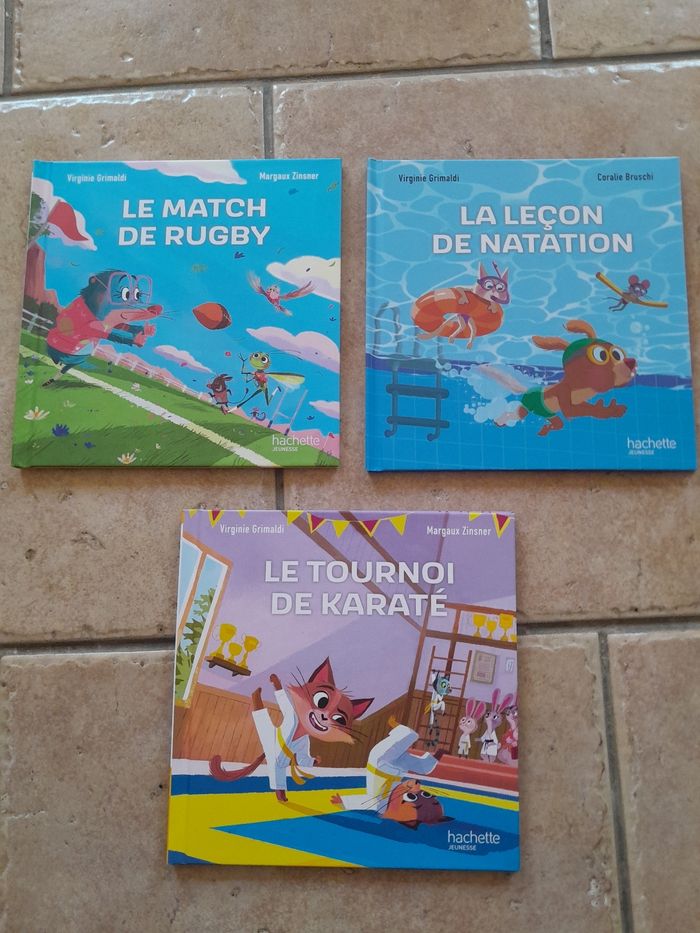 Lot 3 livres Virginie Grimaldi