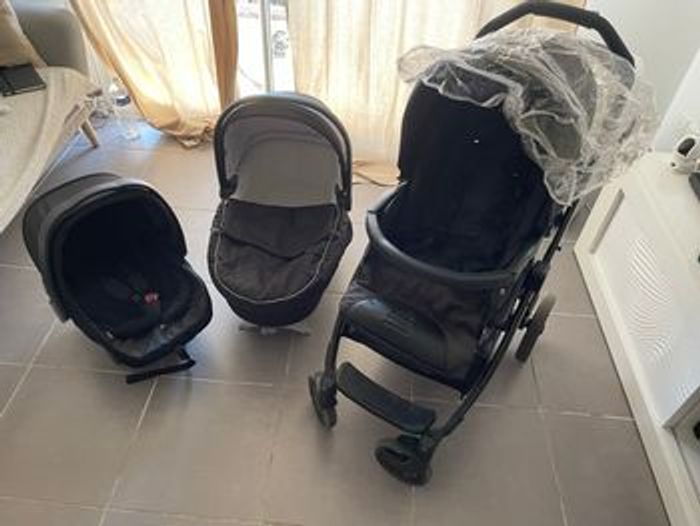 Poussette Trio Peg Perego Book Plus – Très bon état, complète