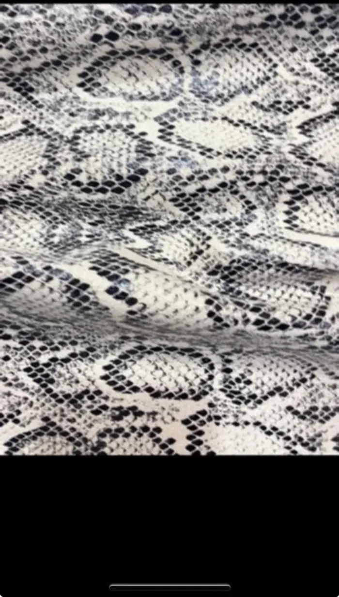 Robe Zara, taille 42 imprimée, python, collection 2025 - photo numéro 7