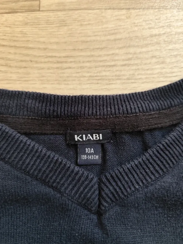 Pull sans manche 10 ans kiabi - photo numéro 2