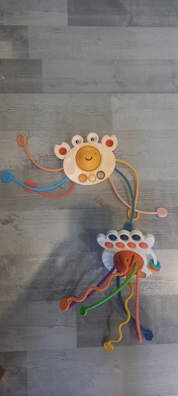 Lot de 2 hochets Montessori 