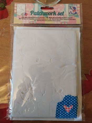 Set création patchwork ourson
