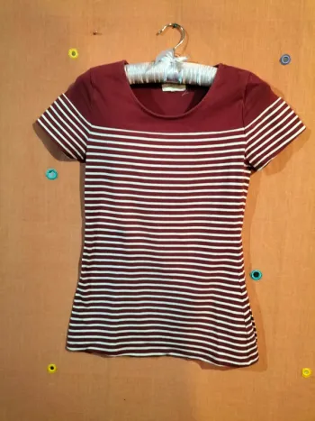 T-shirt rayé taille S