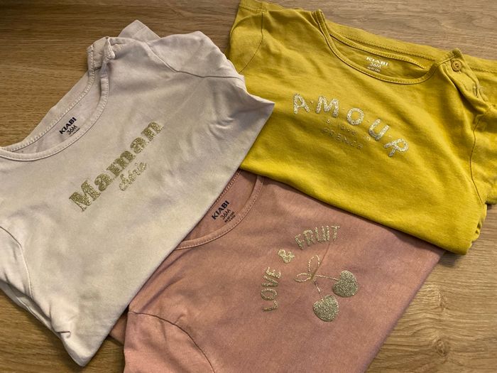Lot de 3 tee shirts 36 mois