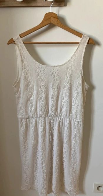 Robe blanche Only Taille L