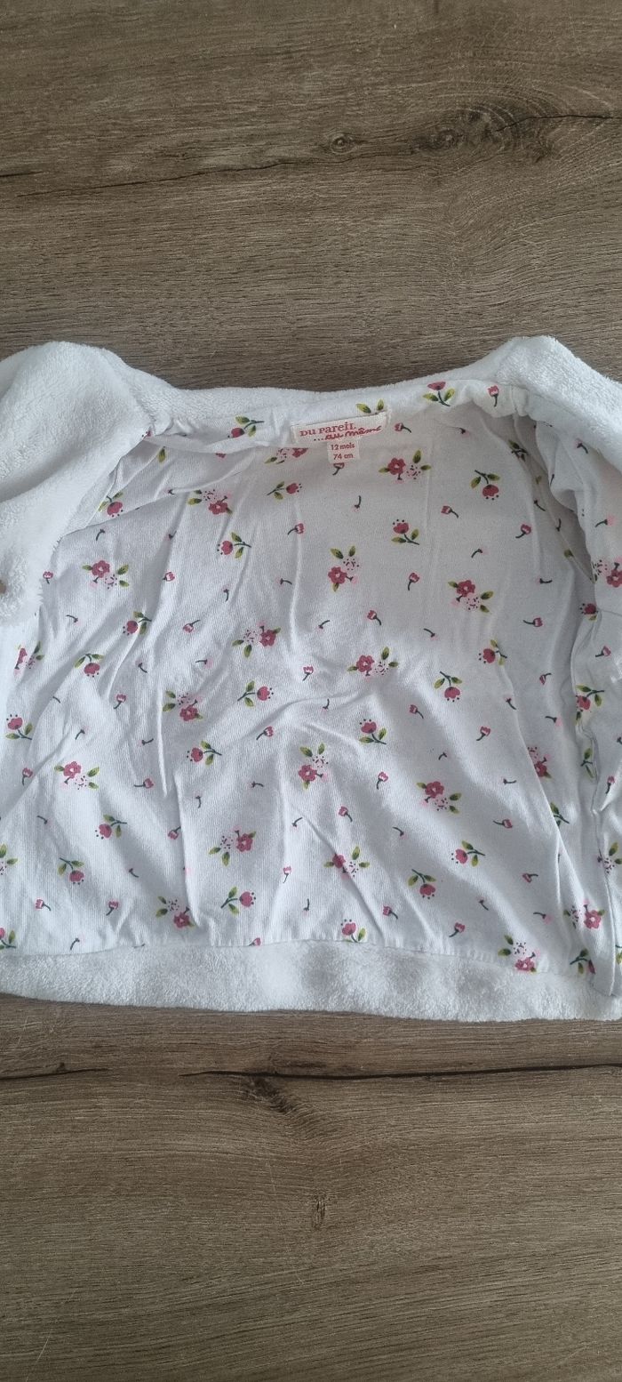 Veste polaire DPAM 12 mois 🐰 - photo numéro 4