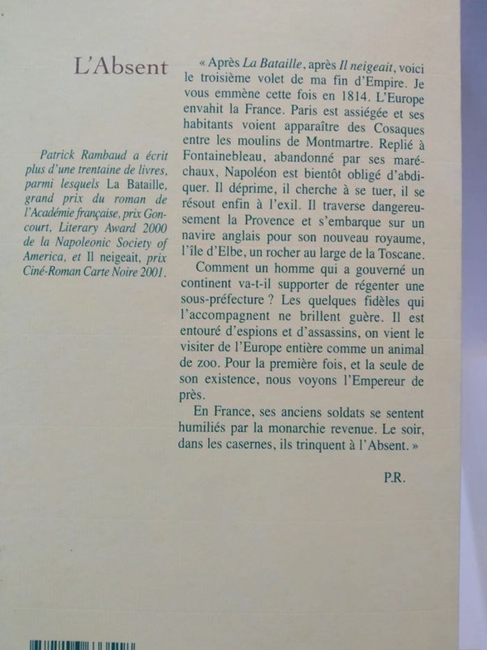 L'absent - photo numéro 3