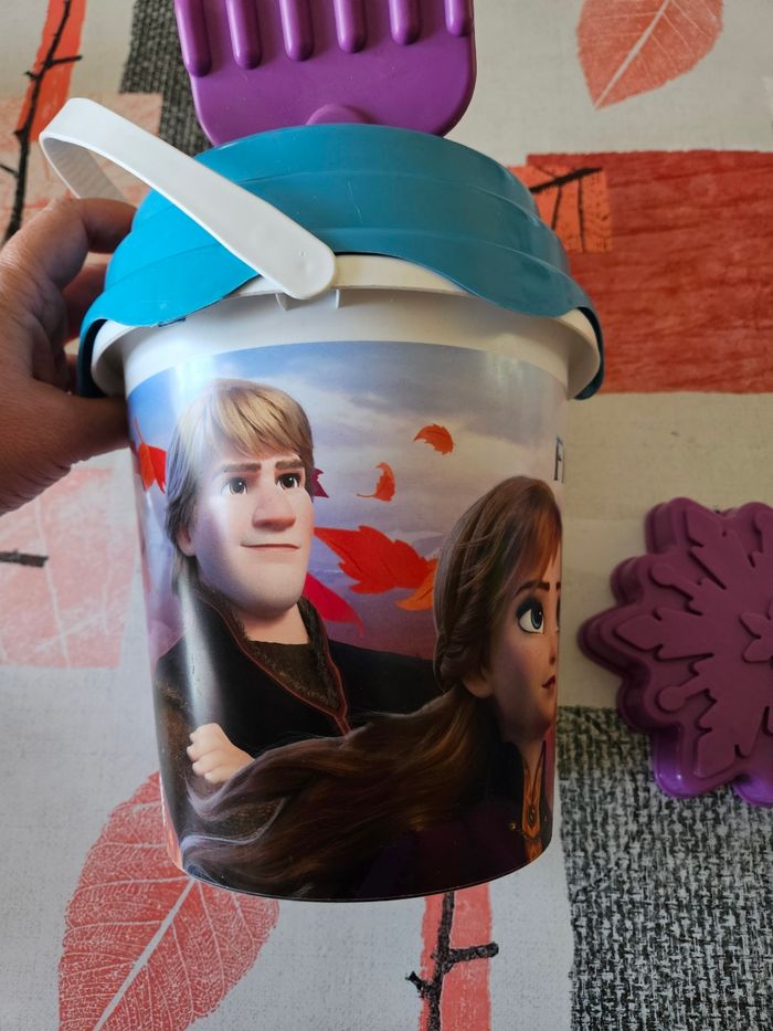 Set saut et moule plage disney reine des neiges - photo numéro 3