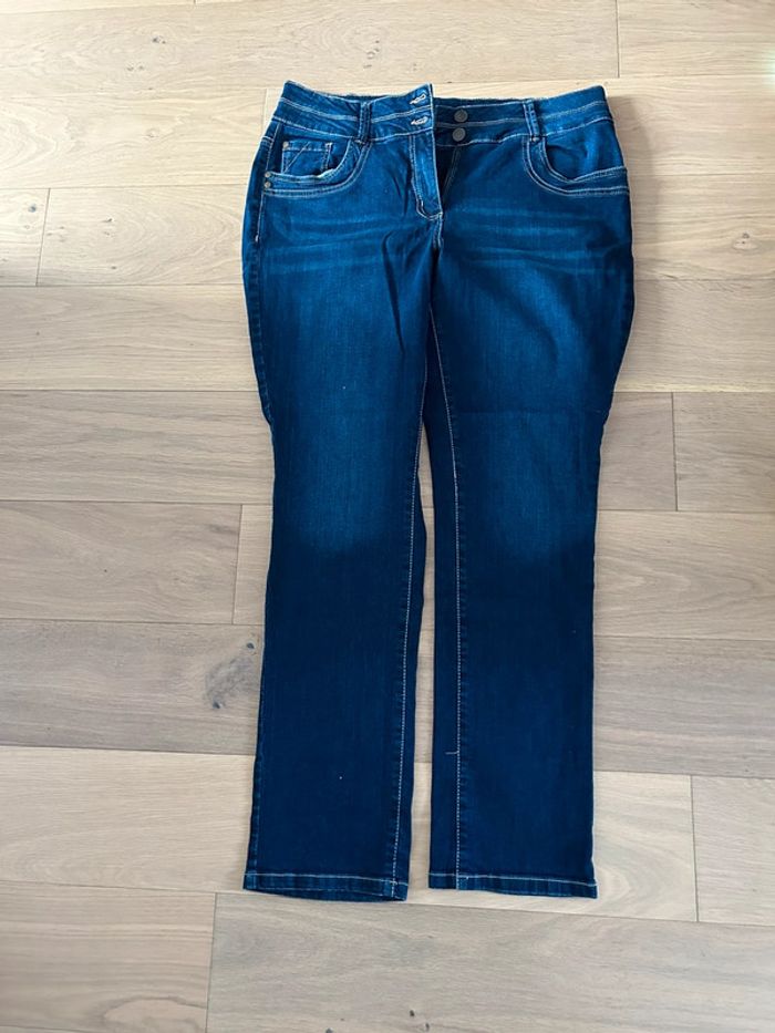 Jeans coupe droite femme neuf blancheporte