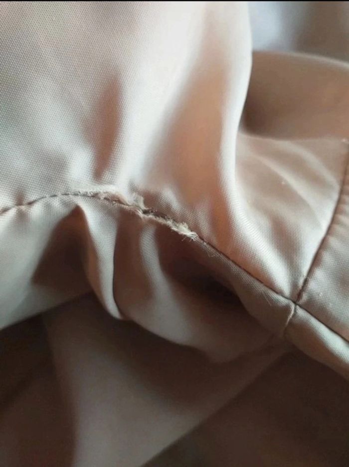 Trench marron/crème vintage - photo numéro 18