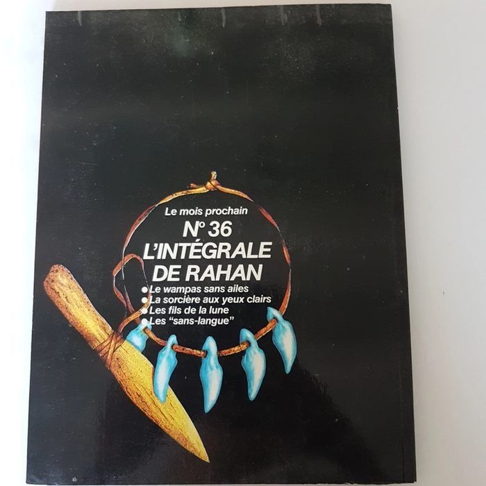 Rahan, les aventures du fils des âges farouches vintage BD des années 70, couverture souple. - photo numéro 3