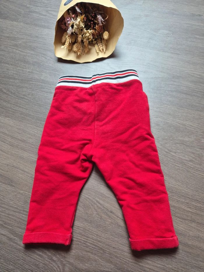 Magnifique pantalon rouge souple Miniman 2 ans - photo numéro 3