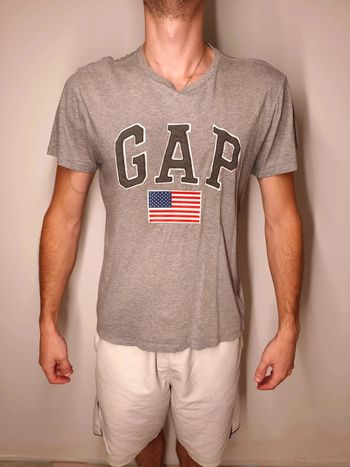T-shirt Gap Homme Taille M Gris
